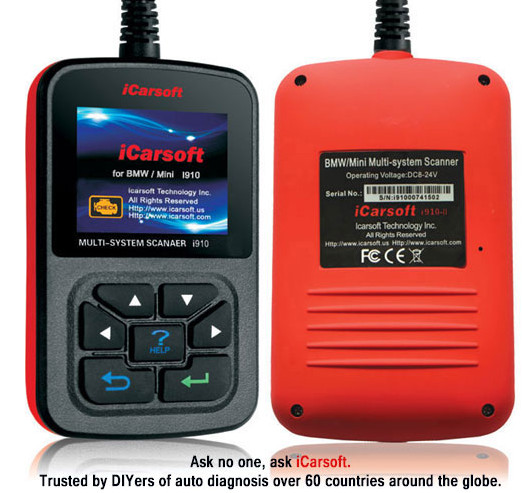 iCarsoft BMW Multi-system Scanner i910